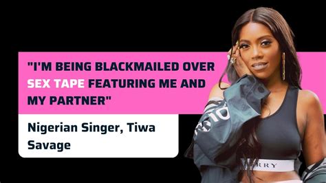 tiwa savage nude|Nigerias Tiwa Savage reveals sex tape blackmail